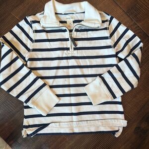 SOLD 💨 JCrew Crewcuts Striped Boys Three Quarter Zip - Size XS
